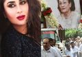 Tanpa Riasan dan Bertelanjang Kaki, Kareena Kapoor Terima Tamu di Pemakaman Sang Nenek