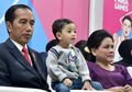 Bikin Gemas! Ini Deretan Potret Jan Ethes Temani Jokowi di Pembukaan Asian Para Games 2018
