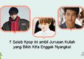 7 Seleb Kpop ini ambil Jurusan Kuliah yang Bikin Kita Enggak Nyangka!