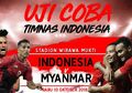 Link Live Streaming Indonesia Vs Myanmar, Pemanasan Sebelum AFF 2018