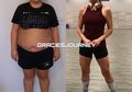 Turunkan Separuh Berat Badan, Perempuan Ini Lakukan Diet Dengan Cara Sederhana