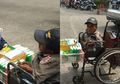 Meski Hidup Sebatang Kara, Budi Pilih Berjualan Tisu dari Kursi Roda Dibanding Harus Mengemis
