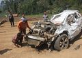 Diduga Sedang Selingkuh, Mobil CR-V Pasangan ini Terjun ke Jurang, Si Pria Meninggal Dunia