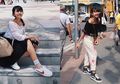 Inspirasi Outfit Hitam Putih Untuk Liburan Ala Ghea Indrawari