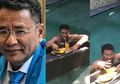 Niat Berikan Klarifikasi dengan Penuh Gaya, Hotman Paris Malah Ketumpahan Jus Jeruk