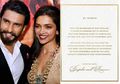 Inilah Alasan Ranveer Singh dan Deepika Padukone Memilih Tanggal 15 November Sebagai Hari Pernikahan Mereka