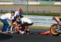 Terlalu Semangat Selebrasi, Marc Marquez Alami Cedera Pas Menang Juara Dunia