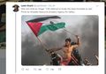 Foto Pengunjuk Rasa di Jalur Gaza Ini Dianggap Sangat Ikonik, Gambarkan Beratnya Perjuangan Rakyat Palestina