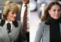 Pakai Blazer Abu-Abu, Kate Middleton Ingatkan pada Busana Putri Diana