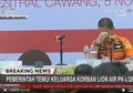 Menangis di Depan Keluarga Korban, Kabasarnas: Saya Tak Akan Menyerah dan Tetap Akan Evakuasi Seluruh Korban Lion Air JT 610