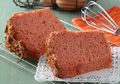 Resep Membuat Chiffon Cake Merah, Cantik dan Sehat Bahannya, Lo