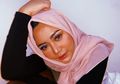 Tampil Modis ala Gaya Fashion Hijab Rachel Vennya yang Serba Hitam