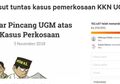 Kronologi Viralnya Kasus Pelecehan Seksual Mahasiswa UGM Hingga Petisi Online