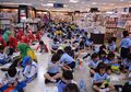Serunya Lomba Kolase dan Mewarnai Adik-Adik TK di Gramedia Matraman