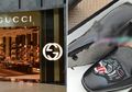 Baru Dipakai 3 Jam, Sol Sepatu Gucci Seharga Rp16 Juta Ini Lepas