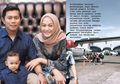 Pesawat Lion Air yang Ditumpangi Suaminya Bermasalah, Begini Reaksi Nina Zatulini yang Sedang Suapi Anak di Rumah