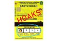 Viral Kartu Nikah untuk Empat Istri, Kemenag Tegaskan Itu Hoaks