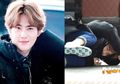 Enggak Terduga! Suho 'EXO' Lakukan Aksi Rolling Badan di Bandara. Intip Fotonya!