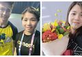 Jadi Fans Berat! Beruntungnya Perempuan Ini Dapat Bunga dari Kevin Sanjaya