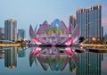 Landmark Baru Kota Wujin, Berbentuk Bunga Teratai dan Ekstotis Saat Malam