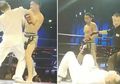 Sekali Uppercut, Atlet Kickboxing Tumbangkan Master Bela Diri Tai Chi dalam 5 Detik