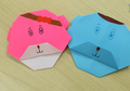 Yuk, Berkreasi Membuat Origami Berbentuk Kepala Beruang