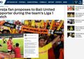 Sejoli Romantis dalam Laga Persija Jakarta Kontra Bali United Turut Diberitakan Media Luar