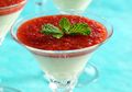 Resep Membuat Vanilla Cream Pudding With Strawberry yang Pasti Disuka