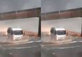 4 Potret Penampakan Jembatan Kalu Usai Diterjang Banjir Luapan Air Terjun Lembah Lanai