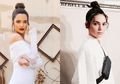 Intip Gaya Nia Ramadhani dan Kendall Jenner Saat Pakai Dress Kembar