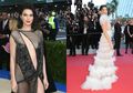 Supermodel Kendall Jenner Kembali Kenakan Busana Naked Dress Tipis Transparan