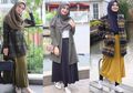 6 Penampilan Modis Shireen Sungkar dengan Rok Plisket, Tiru yuk!
