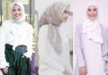 Padu Padan Blouse Putih ala Artis Berhijab Tanah Air yang Bisa Ditiru!