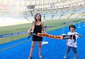 Dari Stadion Maracana Brasil, Istri Stefano Cugurra Beri Salam Perpisahan