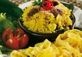 Resep Masak Nasi Kuning Serundeng Daging, Sarapan Jadi Makin Enak!