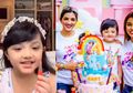 Intip Aksi Makeup Arsy Hermansyah Ala Warna-warni Unicorn, Kecil-kecil Pintar Dandan!