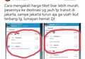 Viral, Cowok Ini Bagikan Cara Akali Tiket Pesawat yang Mahal, Beda Hampir Rp2 Juta
