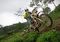 Pacu Adrenalin, Jelajahi Kaki Gunung Gede-Pangrango dengan Motor Trail