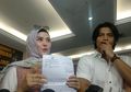 Sambangi Polres Metro Jaksel, Angel Lelga Didampingi Fiki Alman