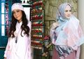 Adu Gaya Maia Estianty VS Mulan Jameela Saat Kenakan Gamis Hitam, Sama-Sama Cantik!