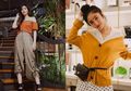 Ide Gaya Padu Padan Baju Warna Mustard Kekinian ala Febby Rastanti