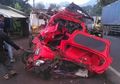 Tak Kuat Menanjak, Truk Pengangkut Pasir di Tasikmalaya Hantam Mobil di Belakangnya dan Tewaskan Satu Keluarga