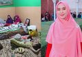 Ustaz Maulana Memberi Anaknya Susu Di Samping Jenazah Sang Istri, Oki Setiani Dewi Tak Kuasa Menahan Tangis