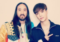 Tampil Bareng Steve Aoki, Lay ‘EXO’ Siap Kolaborasi untuk Single Baru?