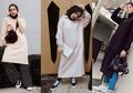 Tampil Kece Saat Musim Hujan dengan Hoodie Dress ala Nissa Sabyan dan 4 Selebgram Ini!