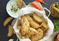 Resep Membuat Fish And Chip With Tartar Sauce, Olahan Ikan Enak Ala Cafe Yang Mudah Ditiru