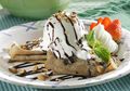 Resep Membuat Crepe Es Krim dan Saus Cokelat, Pas Untuk Camilan Praktis Malam Ini
