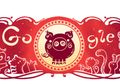 Meriahkan Tahun Baru Imlek 2019, Google Doodle Tampilkan Animasi Babi yang Cute!