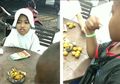 Miris, Sambil Makan Kelengkeng, Dua Bocah SD Ini Curhat Disuruh Orang Tua Ngemis Hingga Larut Malam
