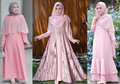 7 Ide Fashion Kondangan Pink Manis & Anggun Buat Hijabers Kekinian!